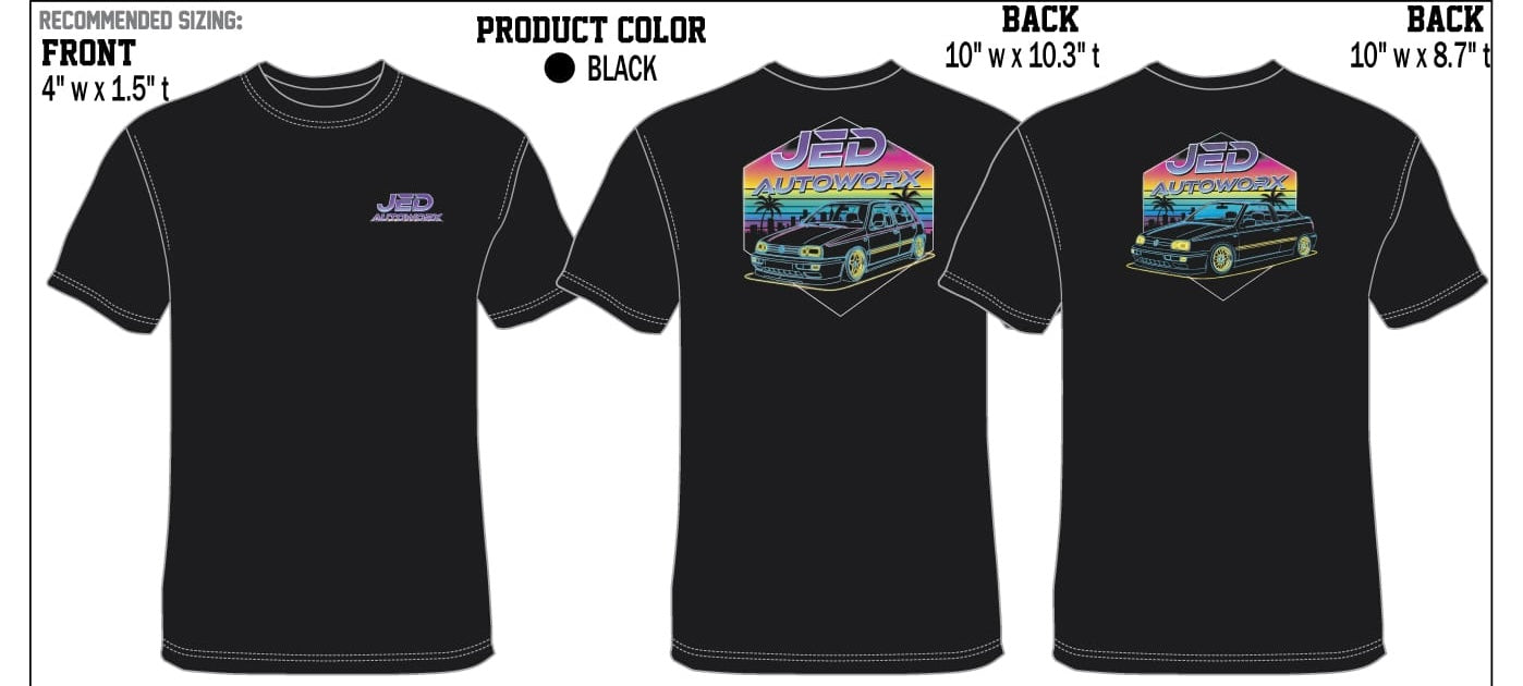 MK3 Golf Neon JED Shirt